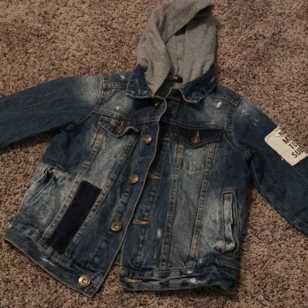 Zara Boy Distressed Jean Jacket